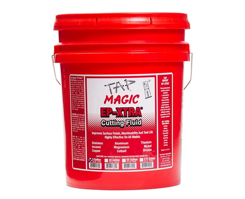TAP MAGICВ® 10640E Cutting Fluid Pail Cutting & Tapping Fluid, 5 gal Can, Fluid Form
